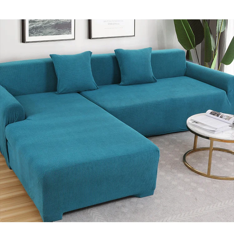
1 Set Reversible Sofa Cover Of L Shape 