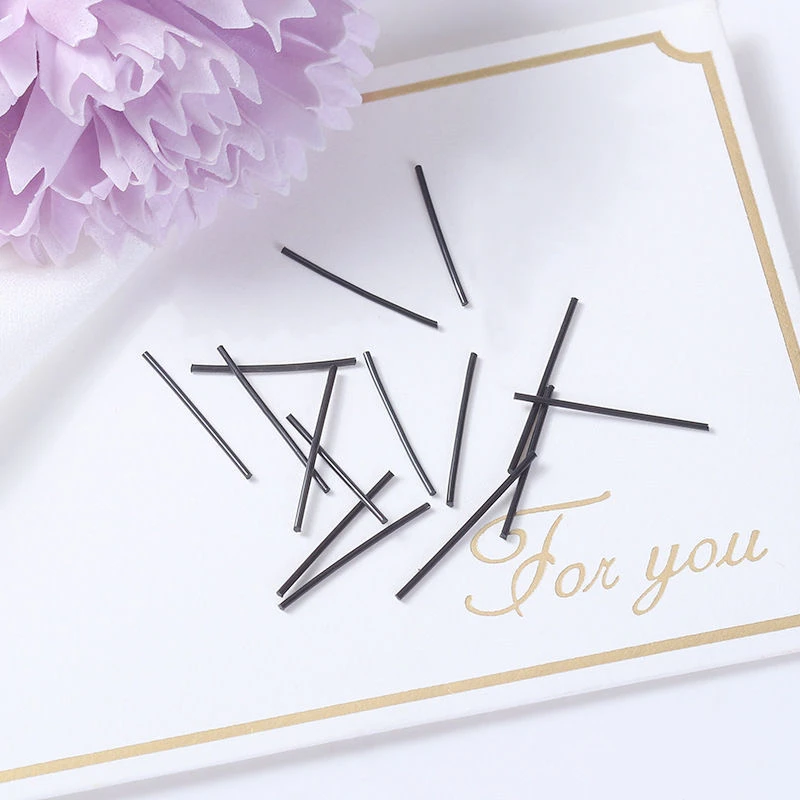 Plastic Stud Earrings for Women for sensitive ears straight rod Resin earings