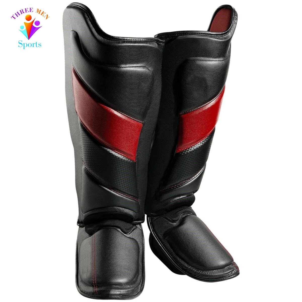 Muay Thai Synthetic Leather kick boxing Shin Guards Martial arts High Quality Shin Guards