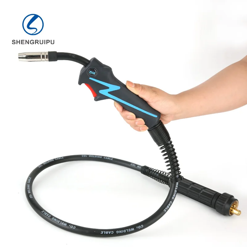 180Amp CO2 150Amp MIX Duty Cycle 60% 15ak welding torch