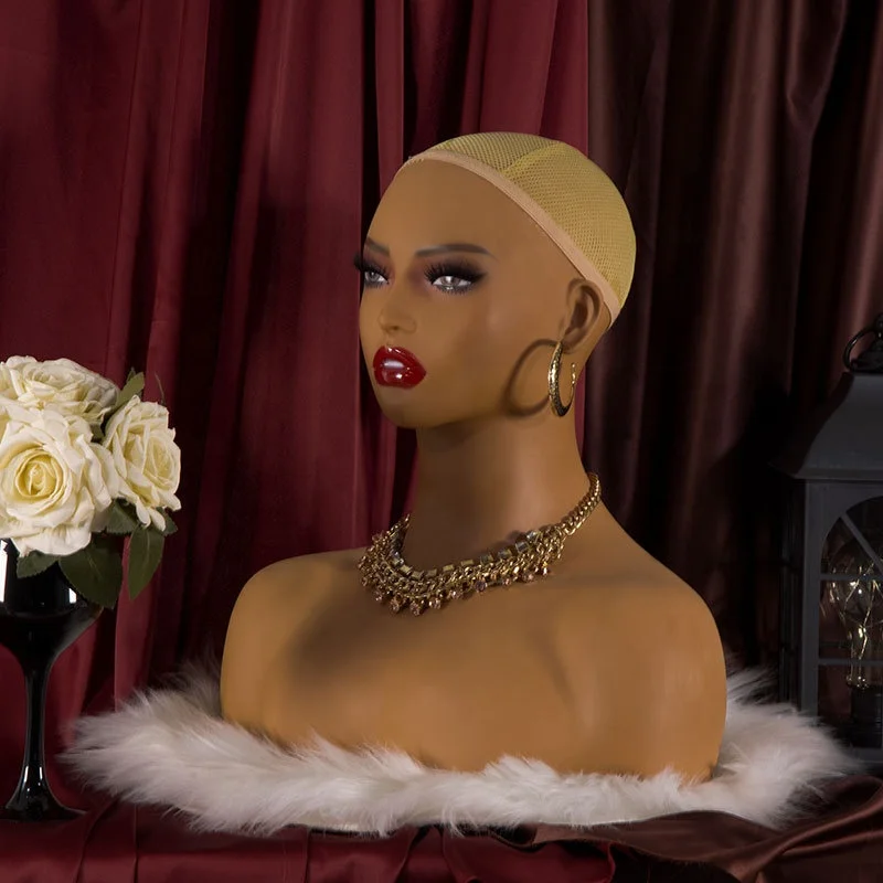 Premium Quality Mannequin Head for Hair Exhibitions and Competitions