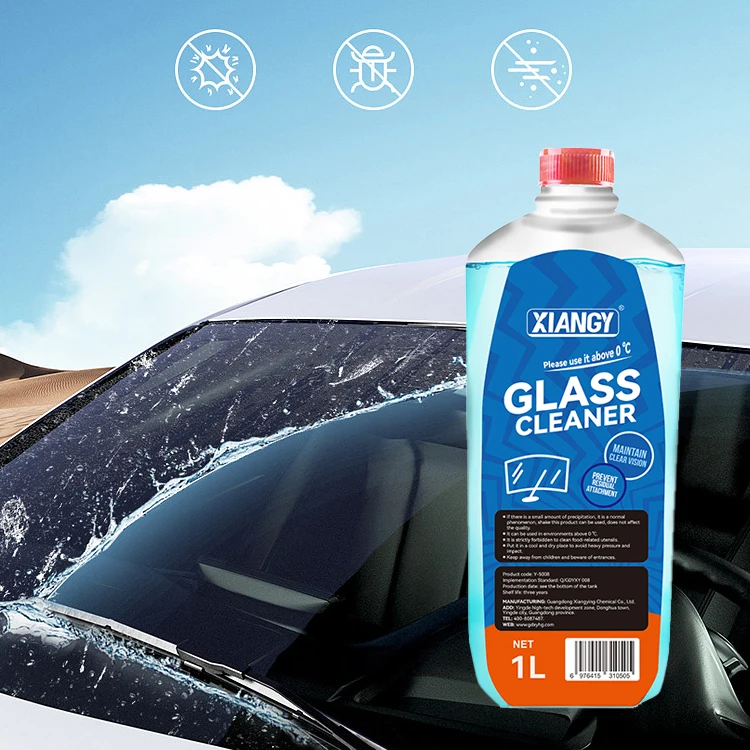 Car Accessories Glass Cleaner Car Window Cleaner Strong Cleaning Car Windshield Washer Fluid for Glass Auto Glass Cleaner