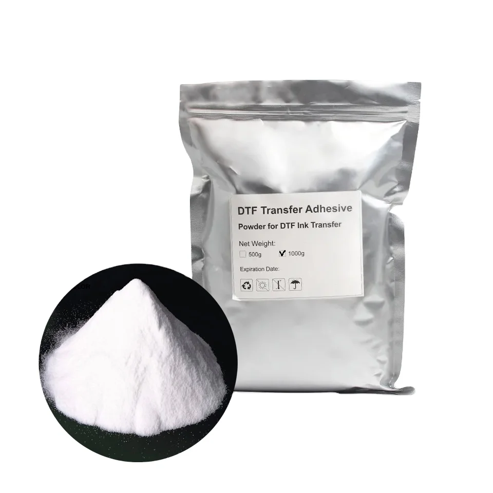 1kg Tpu Dtf Adhesive Hot Melt Glue Powder For Dtf Heat Transfer Powder for Dtf Printer Adhesive Powder