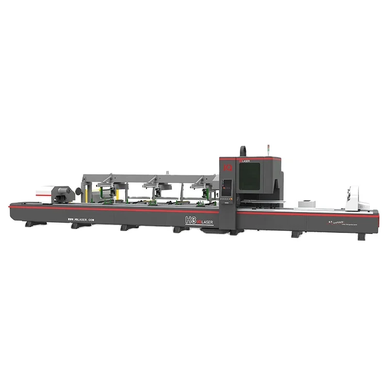 JQLASER FLT-H3 1500w 2000w 3000w Rectangular tube Profile I beam metal laser cutting machine price