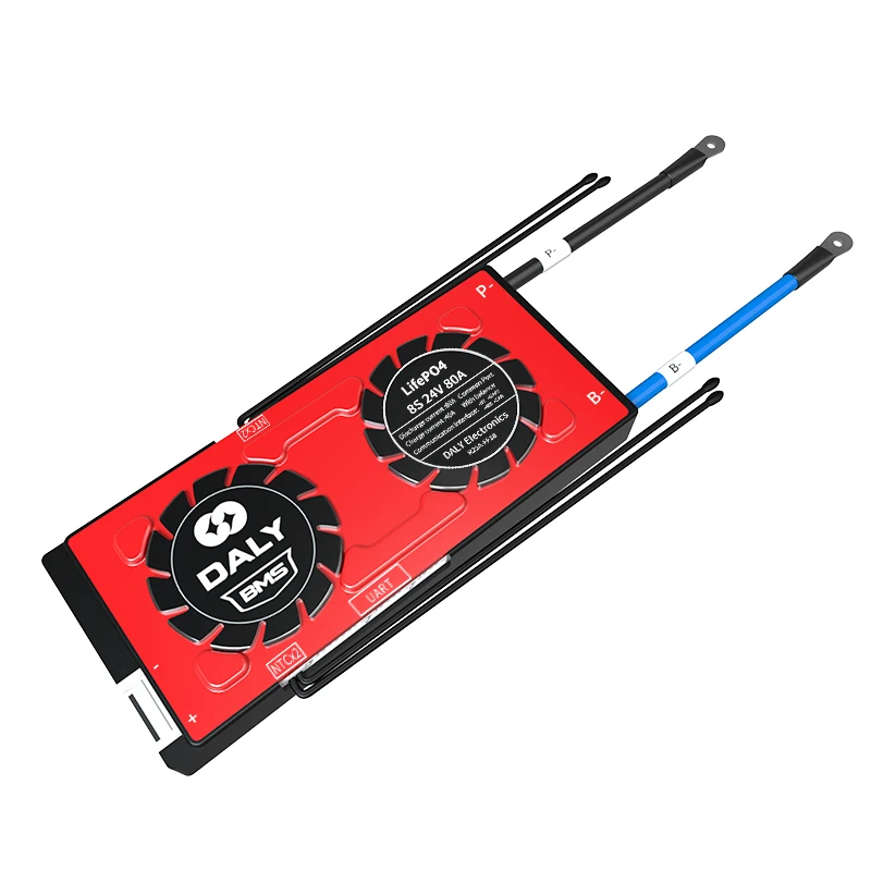 Daly smart li-ion bms with 4 ntc buzzer 13s 14s 16s 20s 48v 60v 72v 30a-80a with canbus bms