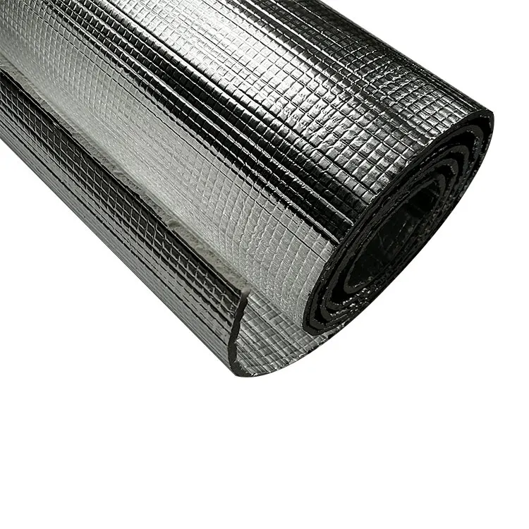 Heat Insulation Material Aluminum Foil EPE Foam Backed Self-Adhesive Reflective Thermal Insulation