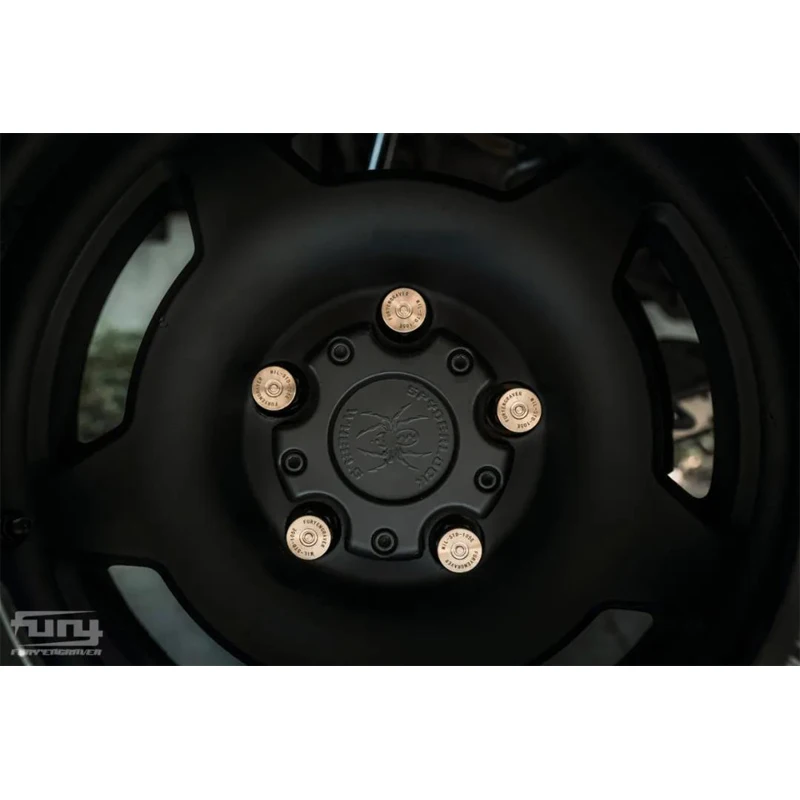 Fury Aluminum Wheel Hub Nut for Jeep Wrangler JK & JL 4x4 accessory maiker manufacturer