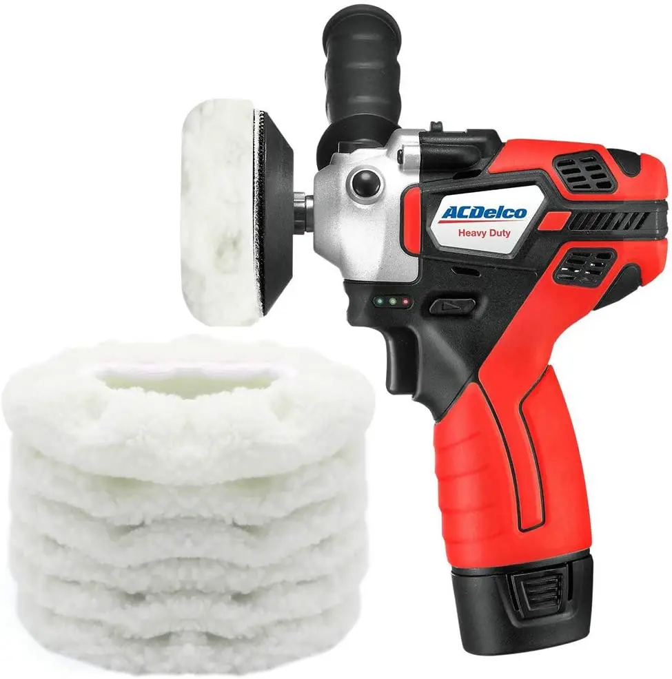 5-6 Inch Woollen Waxing Pads Buffer Pad Cover Polishing Bonnet For Car Waxing,Cleaning