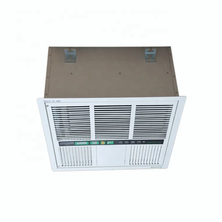 Ceiling Reusable Deodorization Machine ESP Air Purifier Remove Ammonia Odor Remote Control for Toilet HVAC Pet Mall Hotel