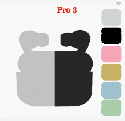 Air  3 Macaron Colorful Wireless TWS Stereo Earphones Headset Headphone Earbuds for  Samsung i12 i500 colour