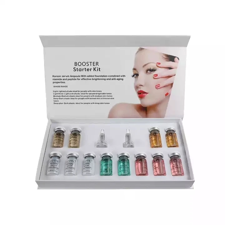 Korean bb serum glow , BB serum Booster starter kit 8ml x 12vials