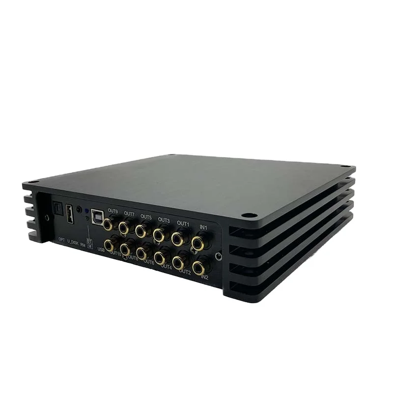 High End Professional 8 Channel Oem Customization Musical Horn Aluminum Housing Dsp Car Audio Speaker For Car Amiplifier