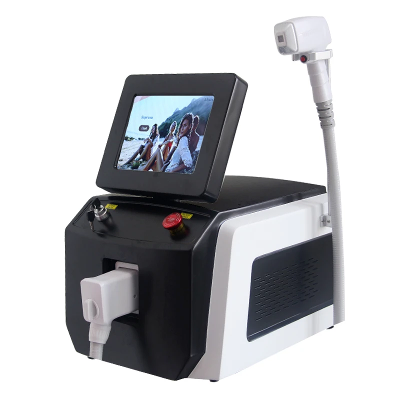hair laser 808nm laser diode epilation ice titanium diode laser hair removal machine