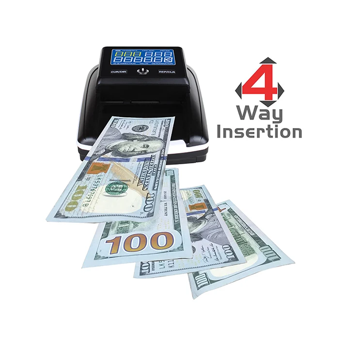 Multi currency Value machine  Banknote Money Counter and detector mini money detector for USD EURO