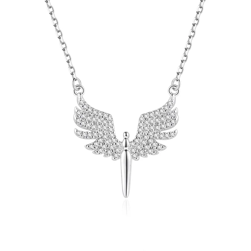 hot 925 sterling silver cubic zirconia elephant necklace