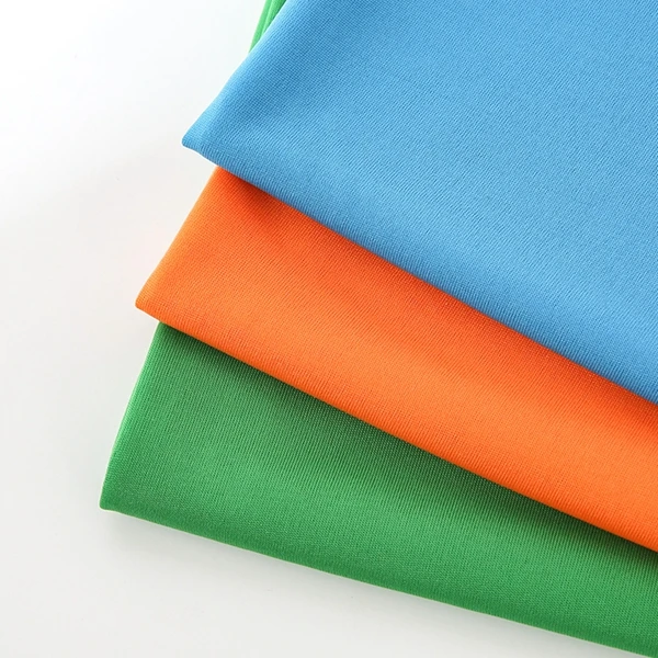 Shaoxing Textile Knit Printed Polyester 75D DTY Interlock Stretch Double Layer Fabric,100% Polyester Interlock Knitted Fabric