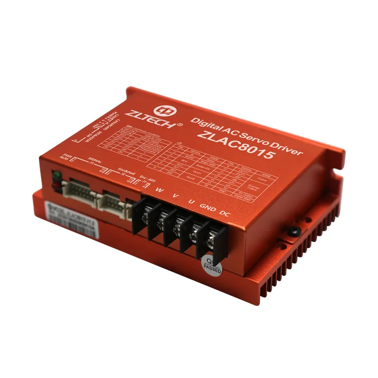  Zltech 3-фазный 24V 36V 48V DC 15A-30A 500W Бесщеточный CANOPEN RS485 Сервопривод переменного тока ZLAC8015 для Автоматические конвейерные