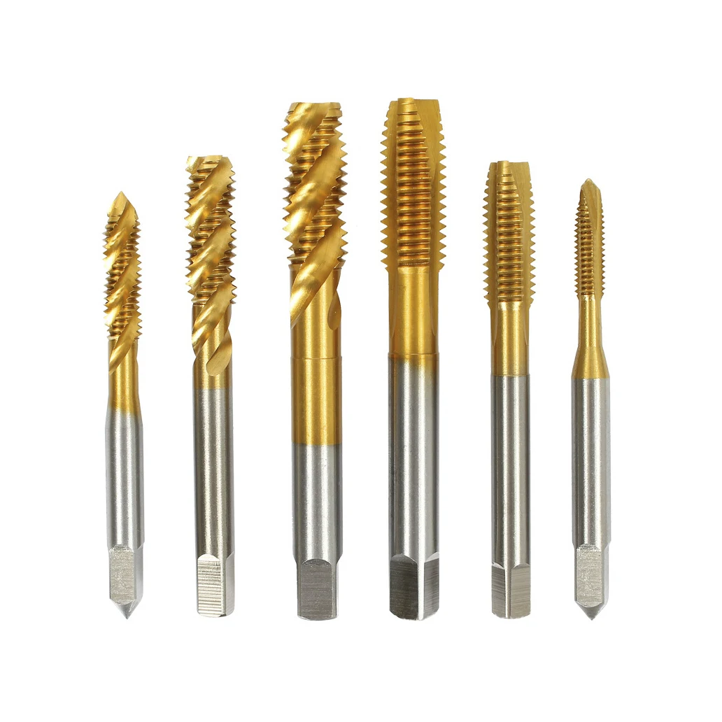 customized high-speed steel American British nut tap straight groove cutting tap