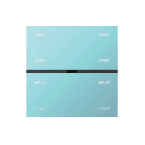 Zigbee 3.0 Tuya Smart Control Panel Brushed Silver Color 8 - Button Intelligent Switch Wireless Home System