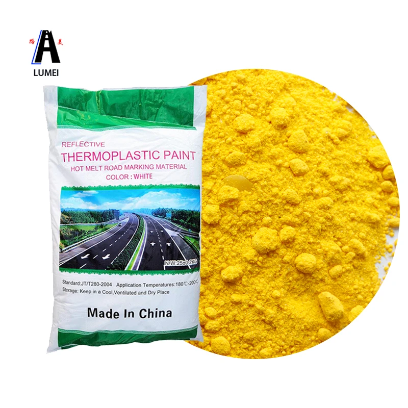 Pigment Yellow 34 For Road Marking Paint Inorganic Chrome Yellow