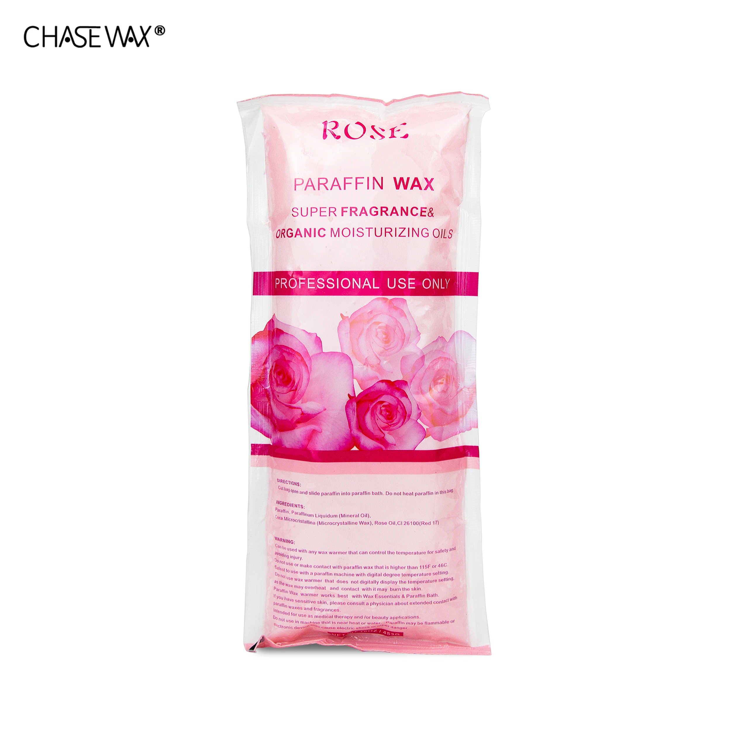 Chase Wax Wholesale OEM Rose Paraffin Wax For Nail Supply