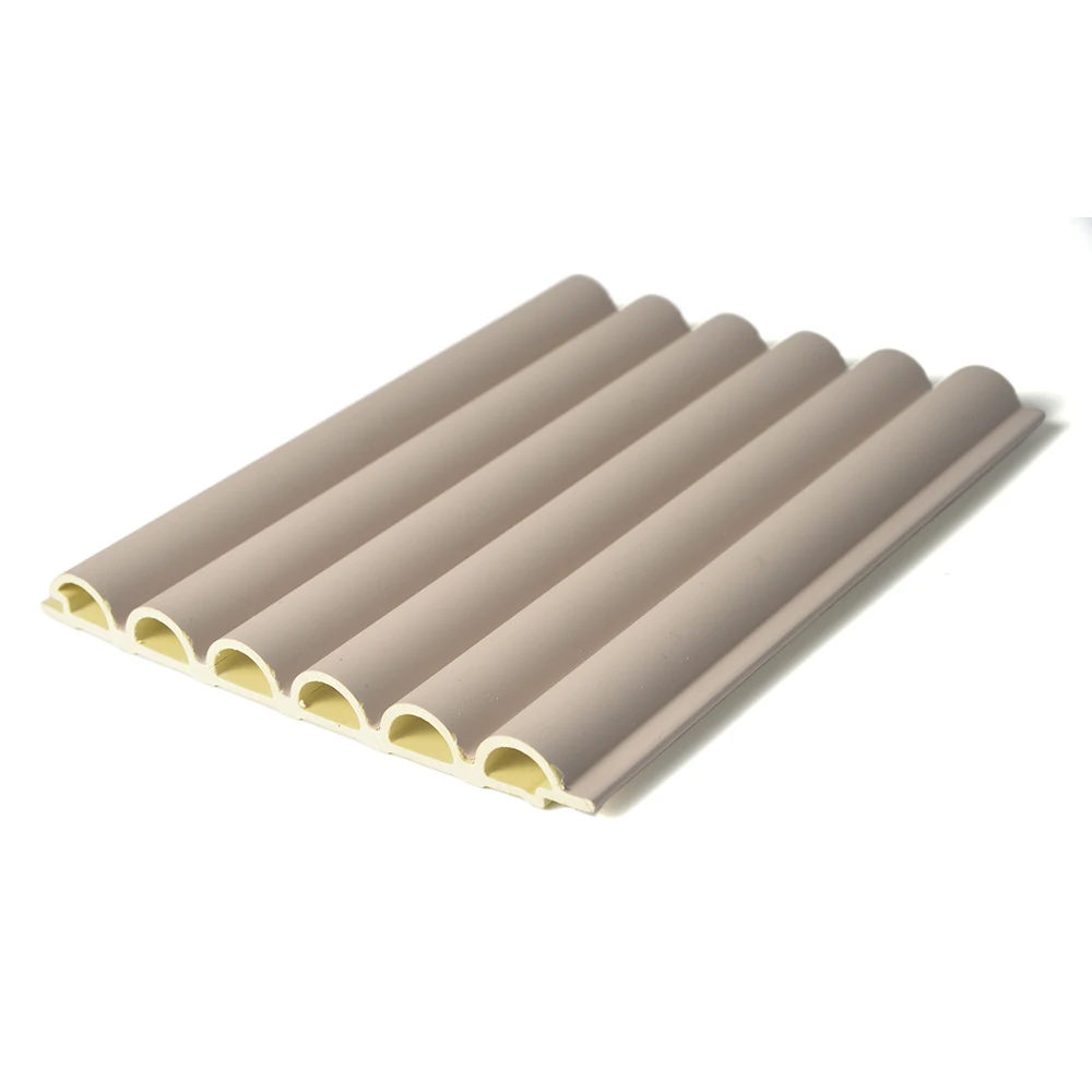 Factory bamboo charcoal metal finish wooden veneer wpc wall panel bamboo wood fiber interior decorative board