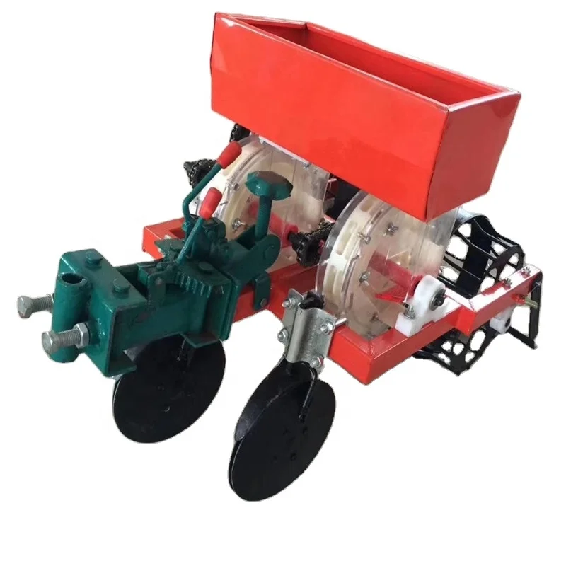 China High Quality 2 Rows Peanut Seeder Planter for Hand Walking Tractor