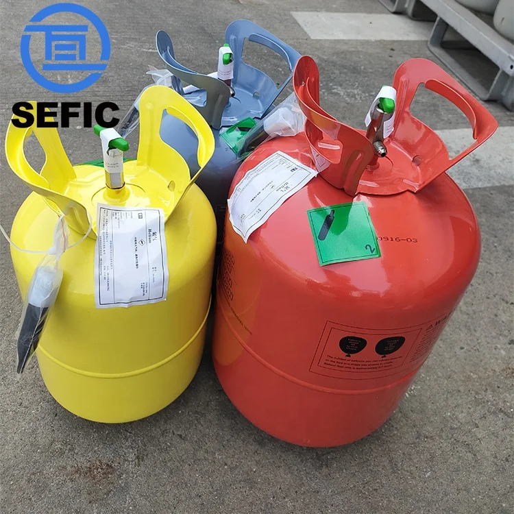 Portable Gas Cylinder Disposable 15lb 30lb 50lb Small Helium Tank Wedding Birthday Party Decoration
