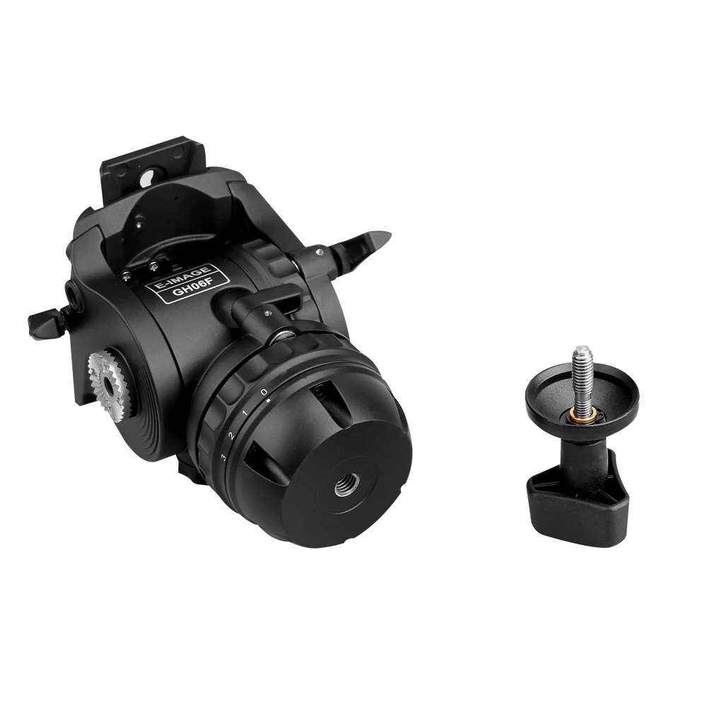 E-IMAGE GH06F 75 мм 6 кг Полезная нагрузка профессиональная видеокамера с плоской основой