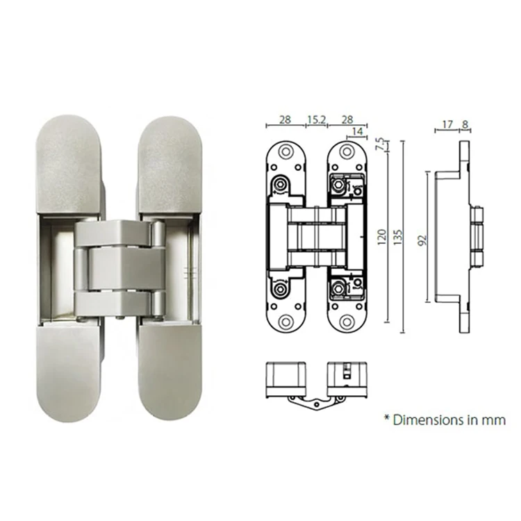 Unity HAC206 Heavy Duty Stainless Steel Door Hinge EN Hinge ce 1935 hinge