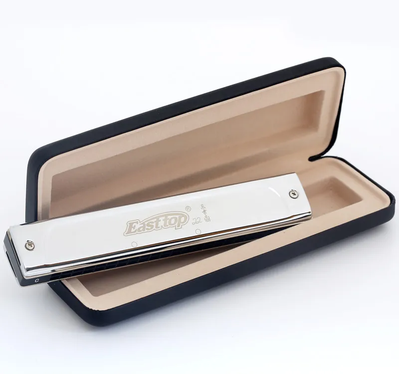 EASTTOP  22 holes harmonica tremolo musical instrument T22