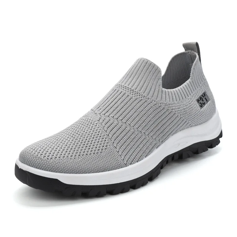 2023 Running Shoes Breathable Outdoor Sport Sneakers Casual Shoes Hard Plastic YUXING Cotton Fabric Solid PVC Air Mesh for Men