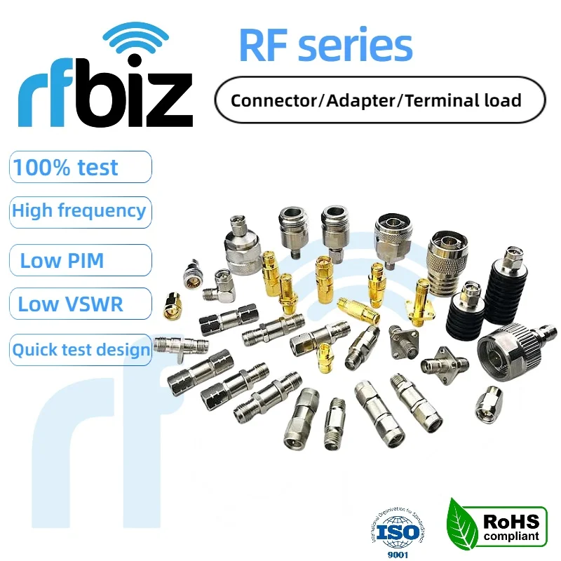 SMA-JK Male to Female Quick Connect Nickel-Plated Connectors, DC0-12G Factory Direct Sales