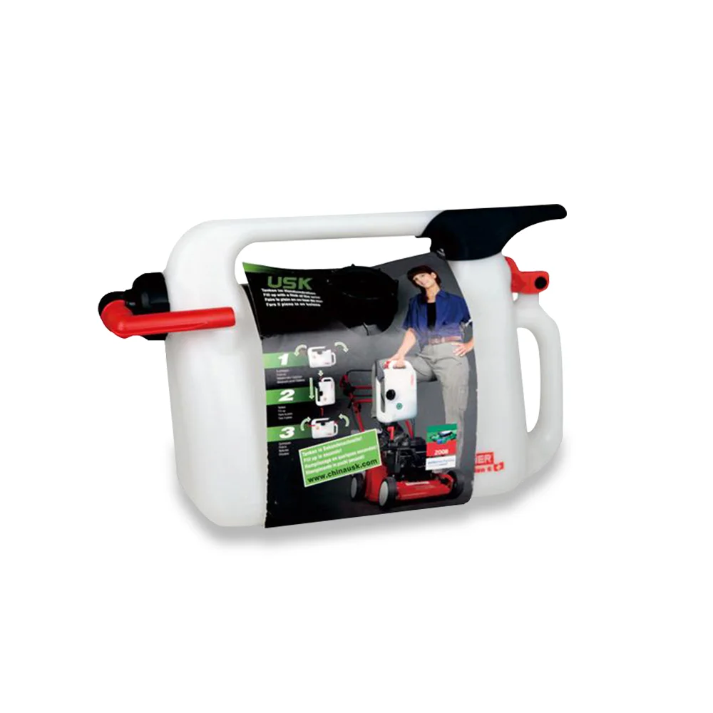6L vertical fuel tank mixing containers gasoline gas petrol oil mixing bottle