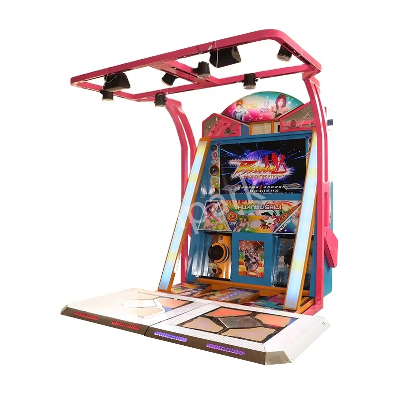 Amusement Park Simulator Shooting & Racing Arcade Machine Dance Revolution with Music & Dancing Features