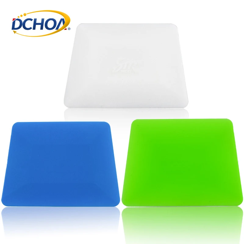 DCHOA Three hardness card squeegee for window tint tools car wrapping