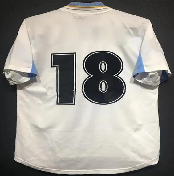Retro 00/01 Soccer Jerseys CRESPO NEDVED Vieri Salas Mancini Mihajlovic Simeone Inzaghi Veron Vintage Kit Classic Shirt