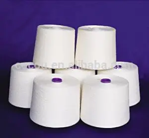spun pva yarn with low  melting degree point in water for embroidery towel lace industry