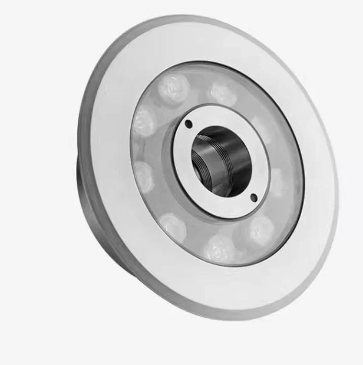 OEM Free IP68 RGBW Donut Single Color 36W Submersible Musical Water Fountain Underwater Ring 24W LED Light Show 2Inch