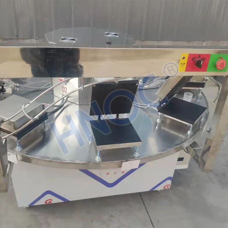 HNOC Commercial Semi Automatic Rolled Sugar Crispy Cone Baking Machine Ice Cream Cone Making Machine