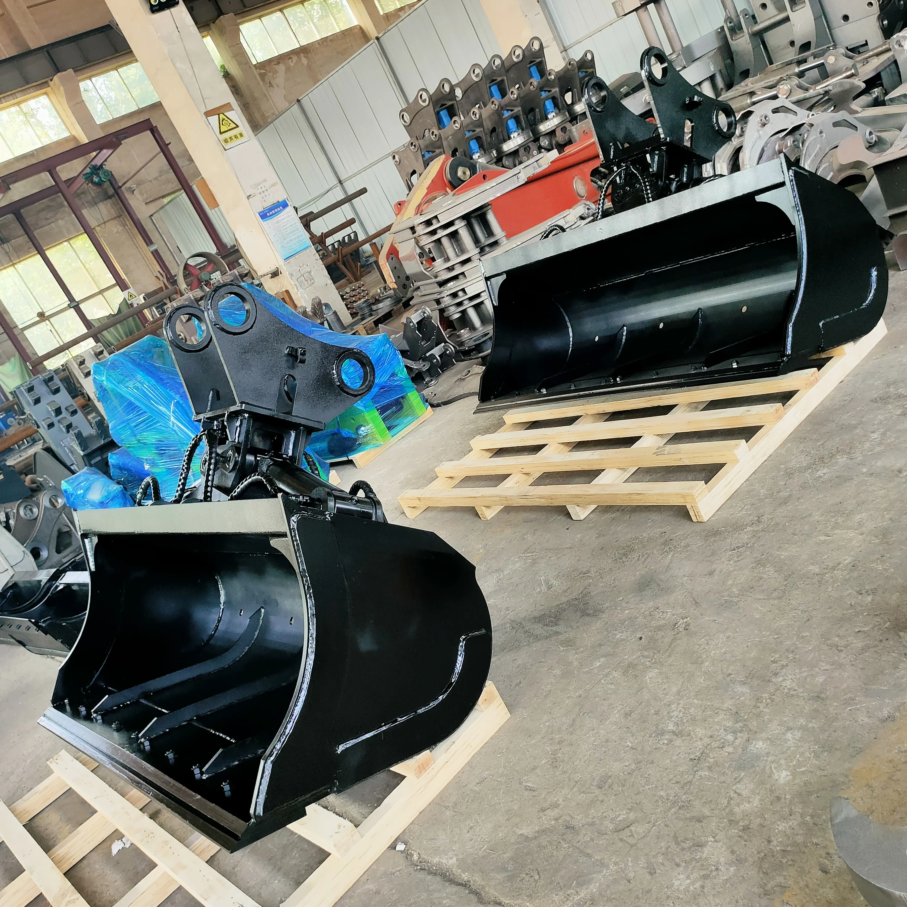 Factory supply construction machinery attachment hydraulic tilt bucket for mini excavator