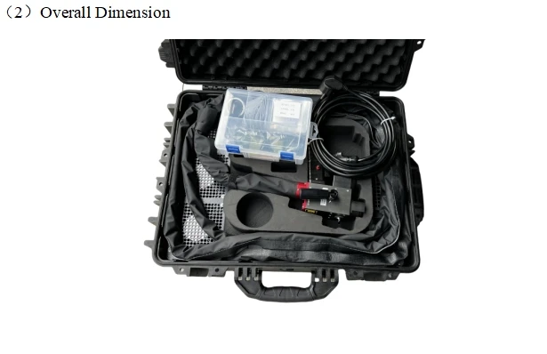 Factory Supply Luggage Portable Pulse Laser Cleaning Machine Mold Cleaning Rust Removal Oil Removal Paint 100W 200W 300W