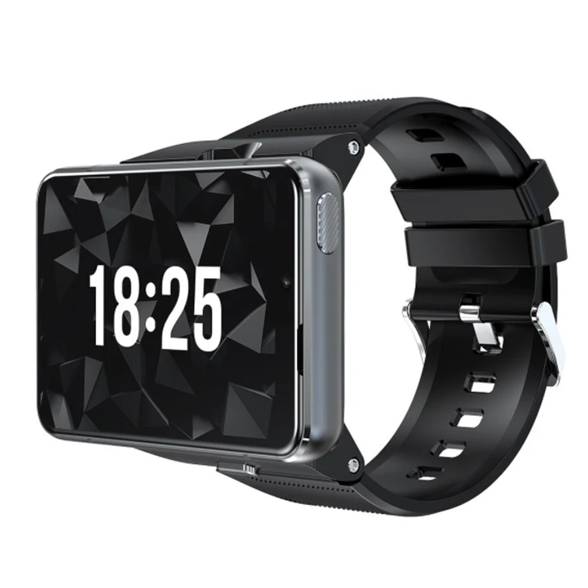 2022 4G WiFi Android 9.0 Mens Womens Watch With Android 9.0 OS Heart Rate Monitor GPS