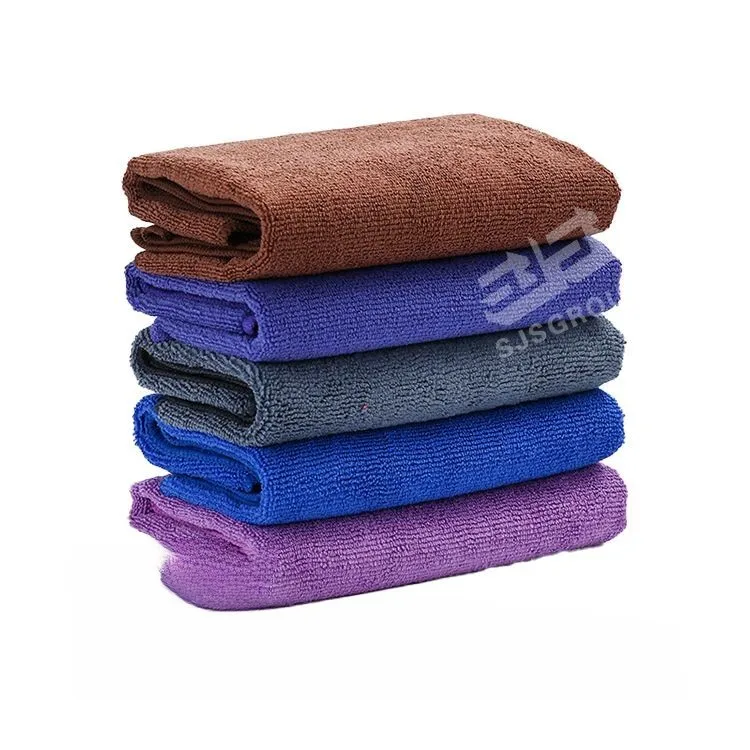 Wholesale Custom 40*40cm 300gsm Cleaning Rags Microfiber Car Kitchen Cloths Multicolor Dish