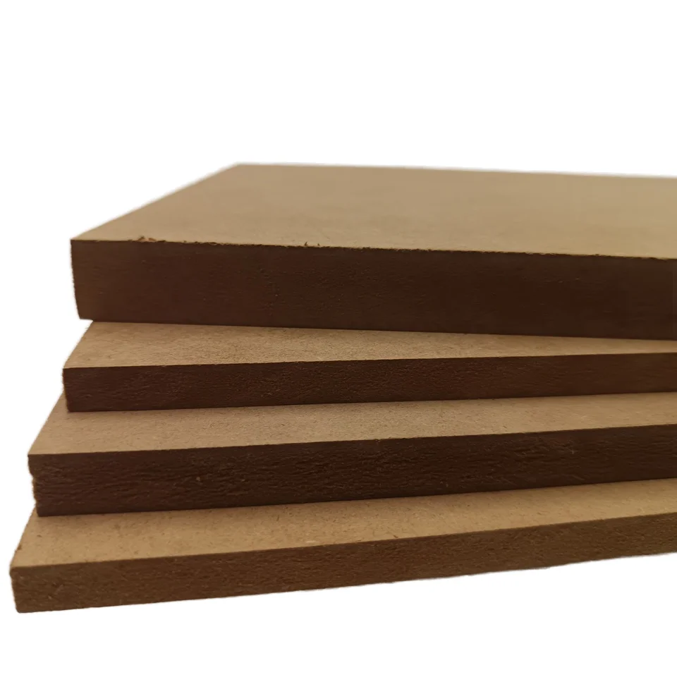 cheap mdf sheet raw board 2440*1220 fiberboards for bedroom decoration with high quality uv melamine face mdf