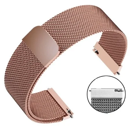 Luxury Stainless Steel Mesh Watch Strap Loop Magnetic Strap for Apple Watch Series 6 5 4 3 Wrist Bracelet Milanese Watch Bands