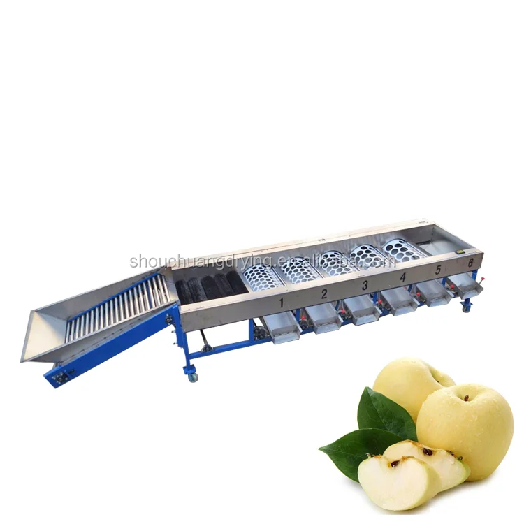 High Quality Top Sale Orange Apple Grading Machine Tomato Carrot Sorting Machine