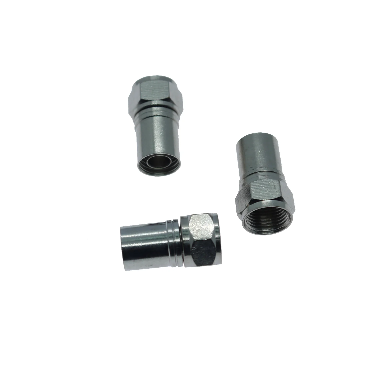 F Type Male Twist On Rg6 Cable Crimp Connector