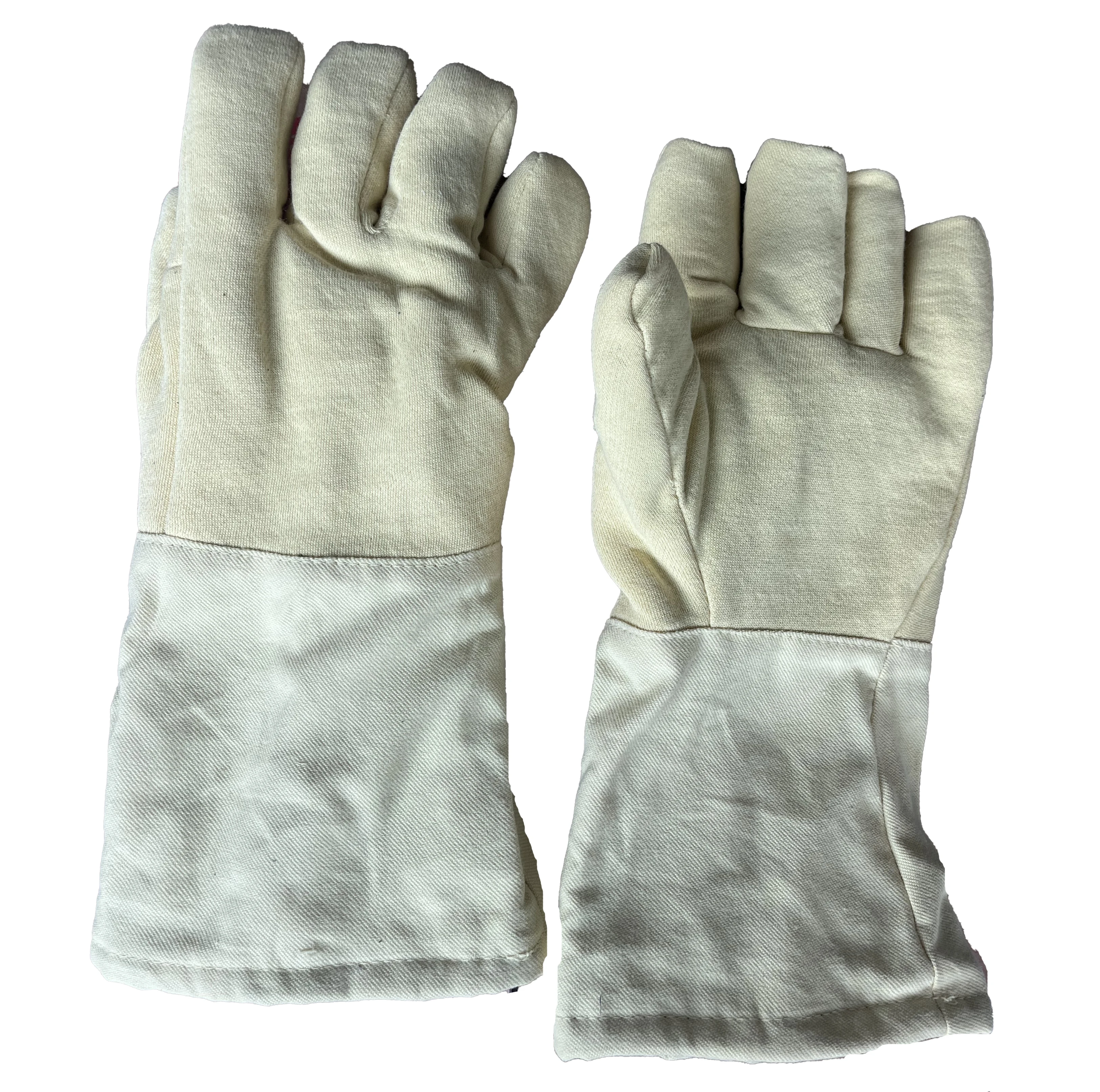 EN standard High temperature resistant safety gloves 500 celsius degree 4 layers