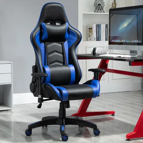 Wholesale Cheap Office Ergonomic 2D Armrestracing Style Leather Swivel Recliner Pro Computer Game Pc Gaming Chair